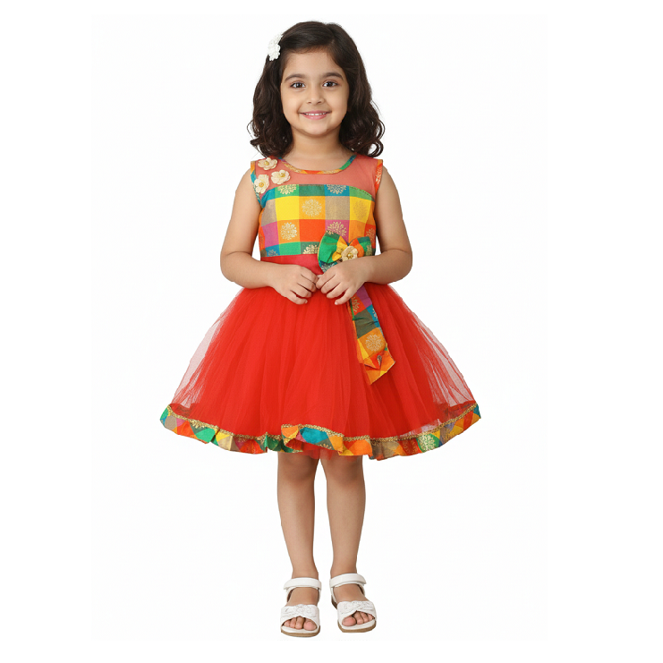 PM Girls Party Wear Frock