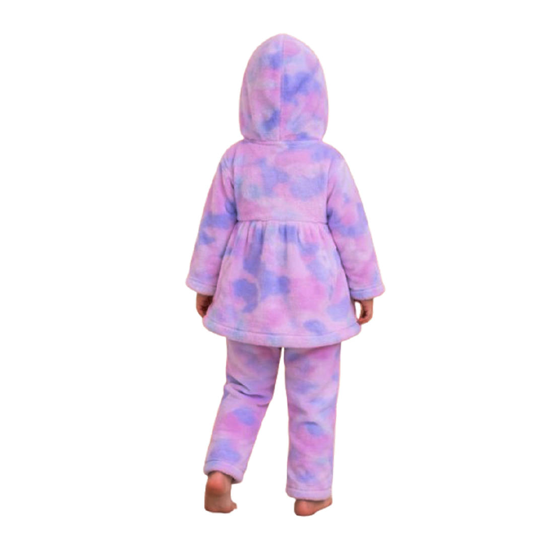 HVM Baby Girl Winter Dress With Hood