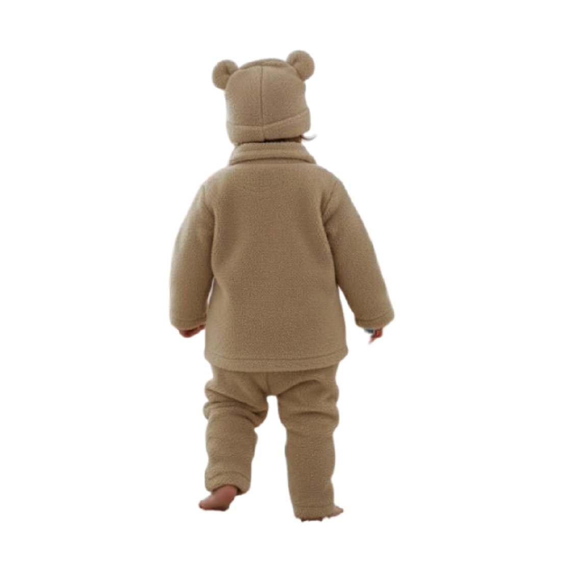 HVM Kids Winter Dress With Cap