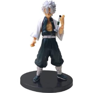 HVM Anime Demon Sanemi Shinazugawa Figure-15 CM Collectible Toy Model for Fans