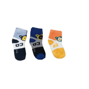 PM Baby Winter Wear Socks Pack Of 3 for 2 to 8 Year Kids Free Size
