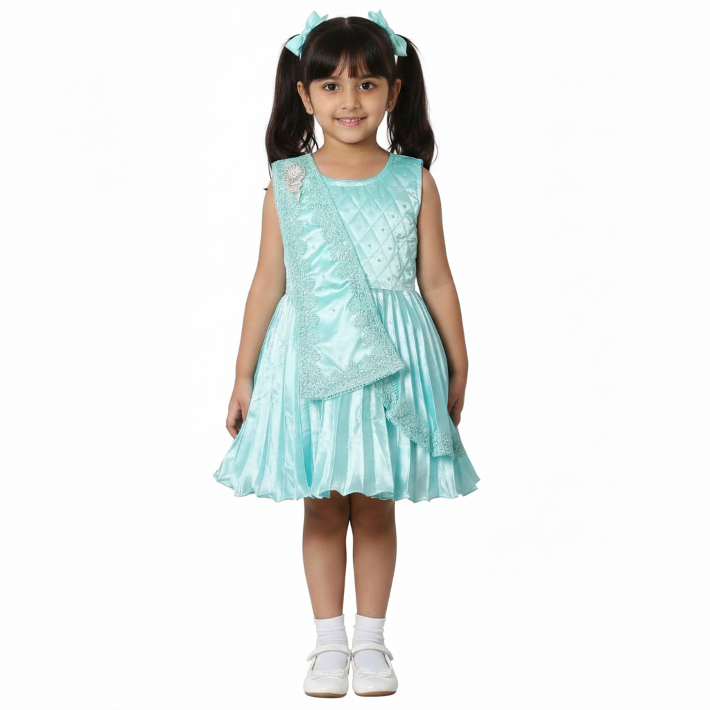 HVM Baby Girl Party Wear Frock