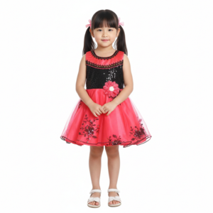 HVM Baby Girls Party Wear Frock
