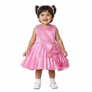 HVM Baby Girl Party Wear Frock