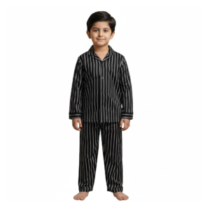 PM Kids Pure Cotton Full Sleeves Night Suit
