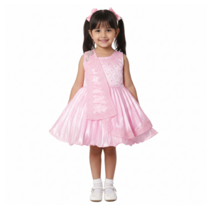 HVM Baby Girl Party Wear Frock