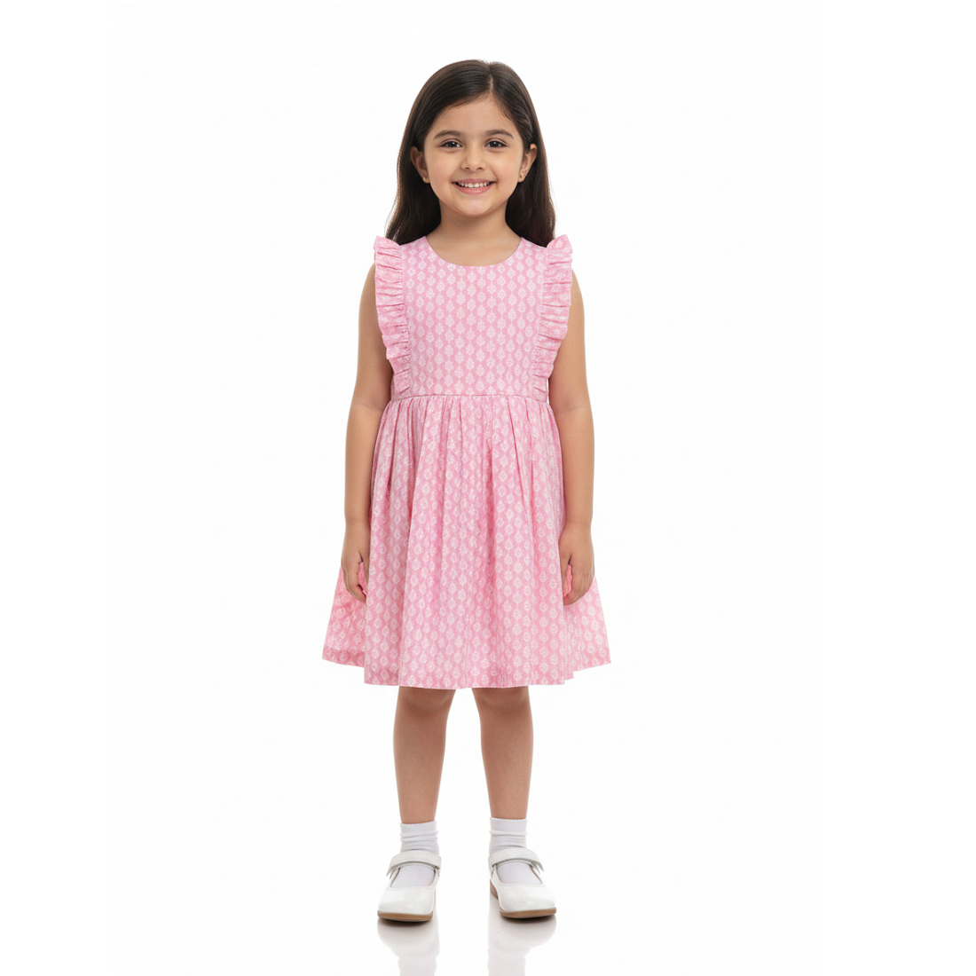 HVM Baby Girls Pure Cotton Frock