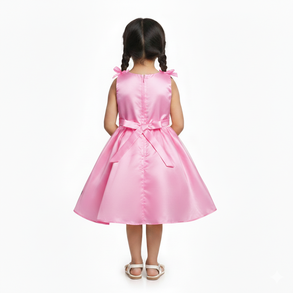 HVM Baby Girls Party Wear Frock
