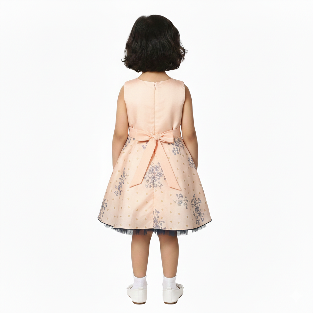 HVM Baby Girls Party Wear Frock