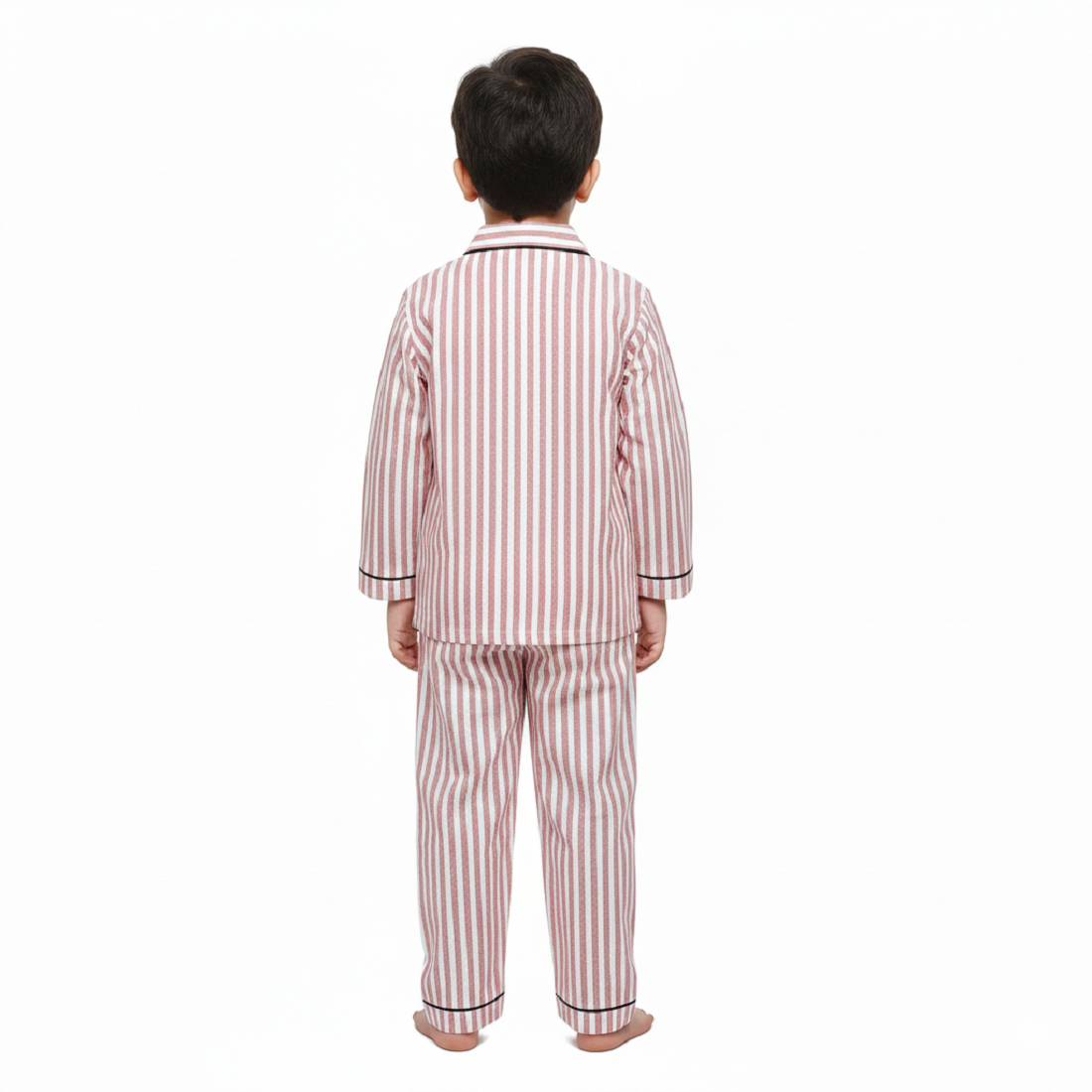 PM Kids Pure Cotton Full Sleeves Night Suit