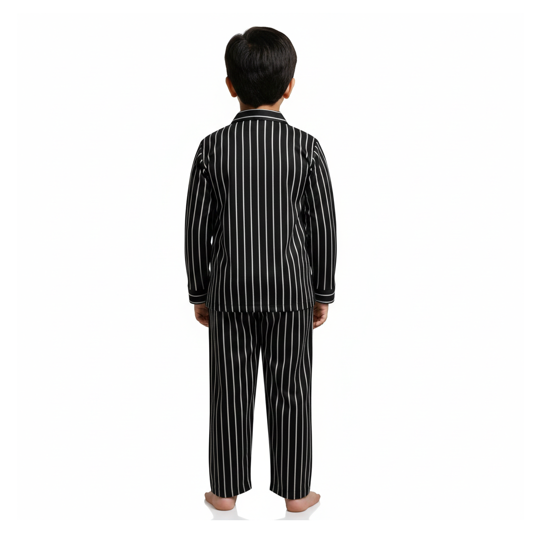 PM Kids Pure Cotton Full Sleeves Night Suit