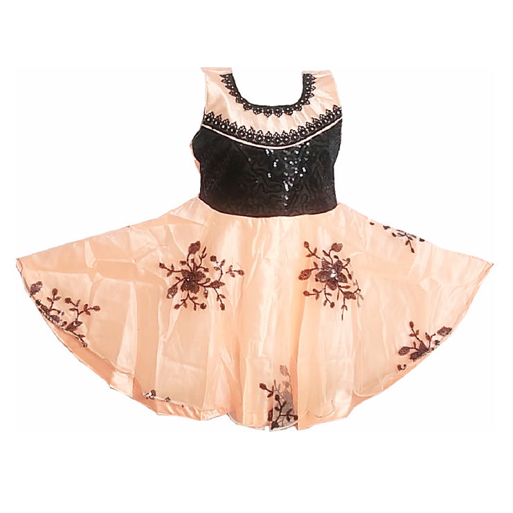 HVM Baby Girls Party Wear Frock