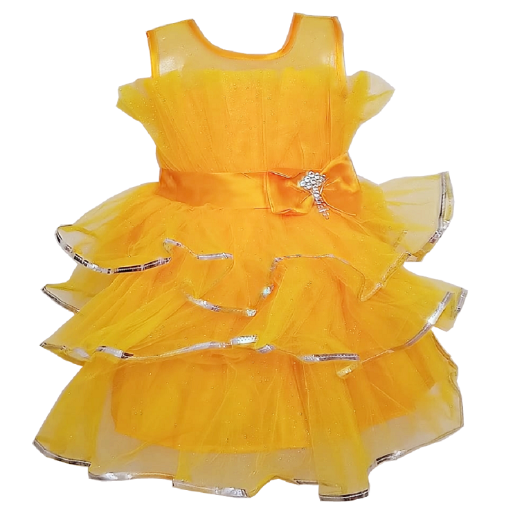 HVM Baby Girls Party Wear Frock