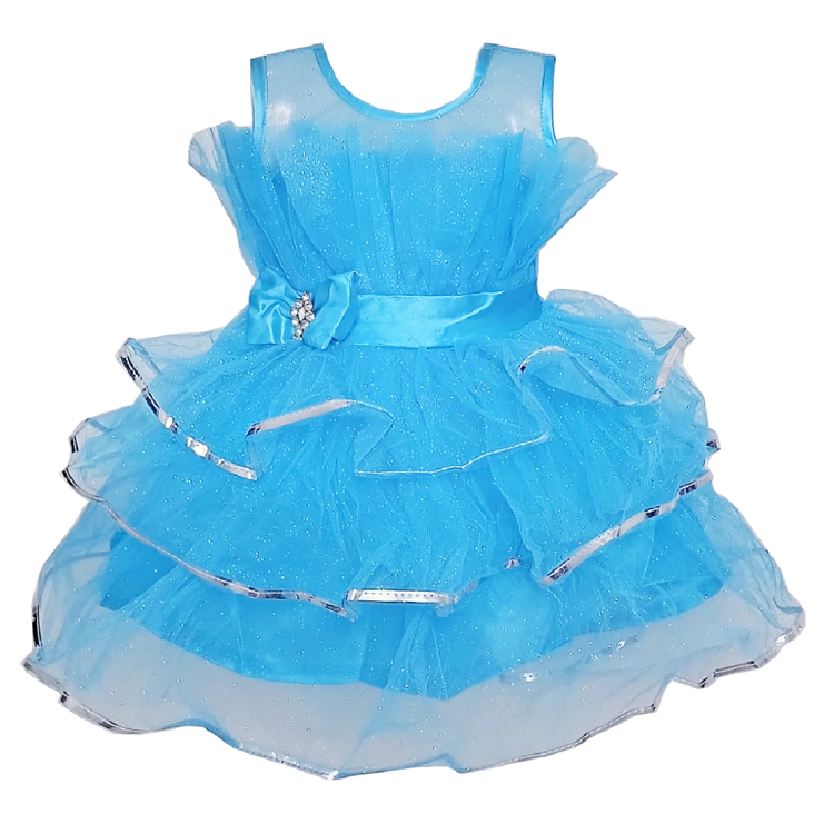 HVM Baby Girls Party Wear Frock