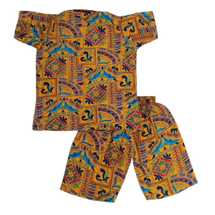 HVM Boys Printed Shorts & Shirt