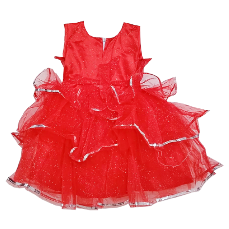 HVM Baby Girls Party Wear Frock