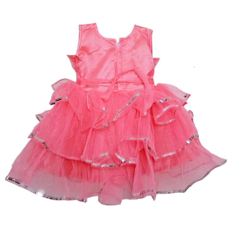 HVM Baby Girls Party Wear Frock