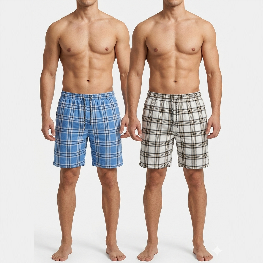 HVM Pack of 2 Solid Men Multicolor Basic Shorts