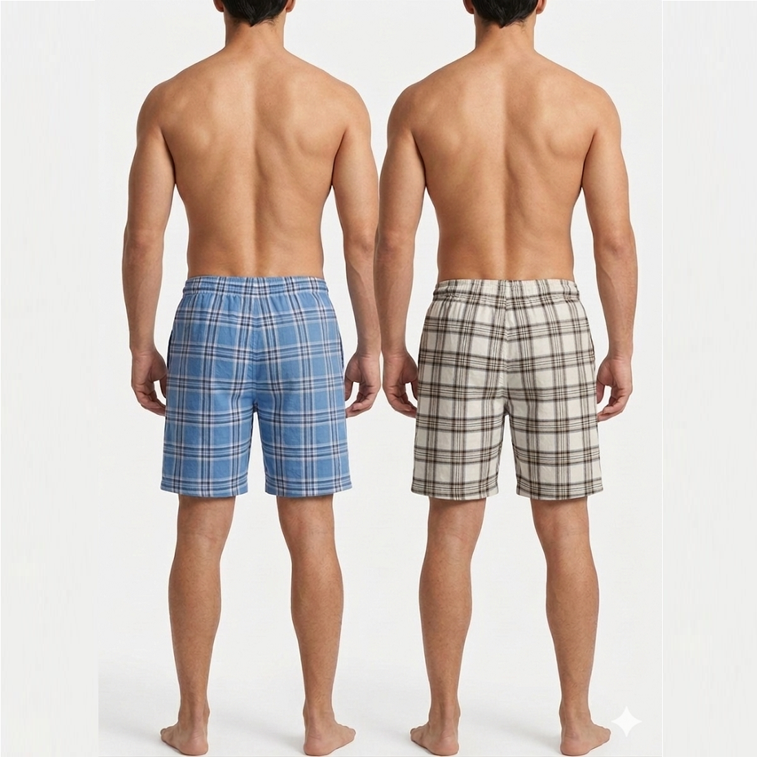 HVM Pack of 2 Solid Men Multicolor Basic Shorts